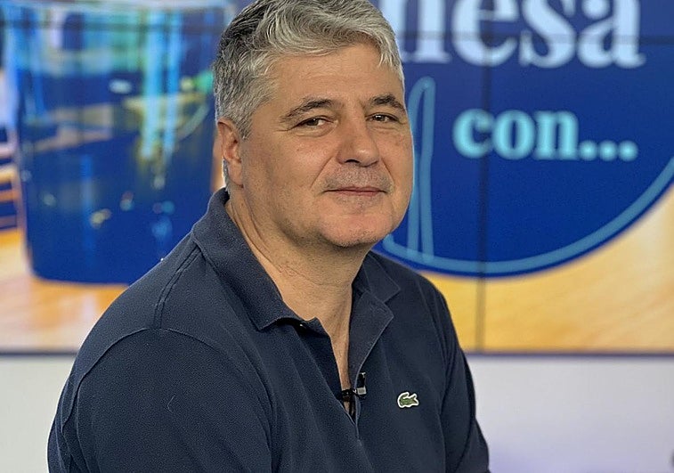 Luis Martín, en las instalaciones de El Diario Montañés.