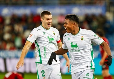 El Mirandés-Racing, en imágenes