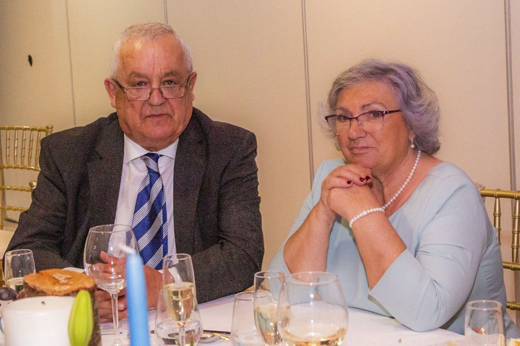 Mariano Gutiérrez Roiz y Socorro Lois Sanz.