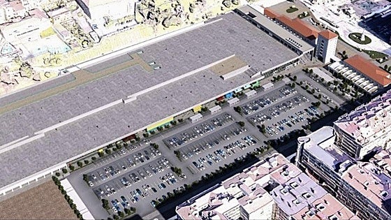 El nuevo aparcamiento junto a la estación de tren de Santander tendrá 524 plazas