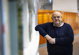 Esteban Beltrán, director de Amnistía Internacional España, en Santander.