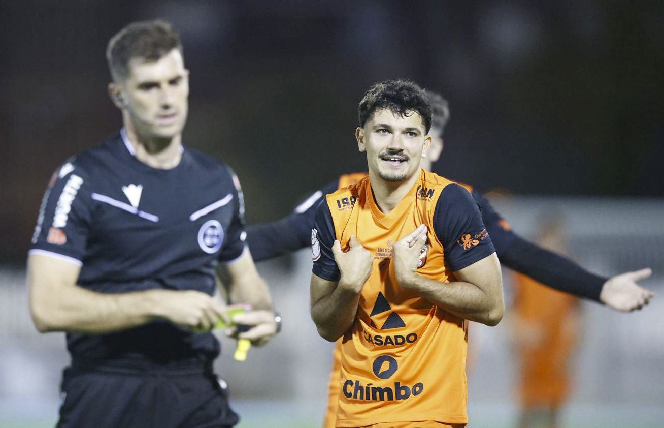 Amonestación a Luismi.