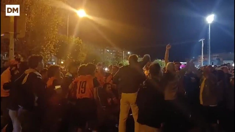 La afición del Sámano ante su duelo copero contra el Dépor