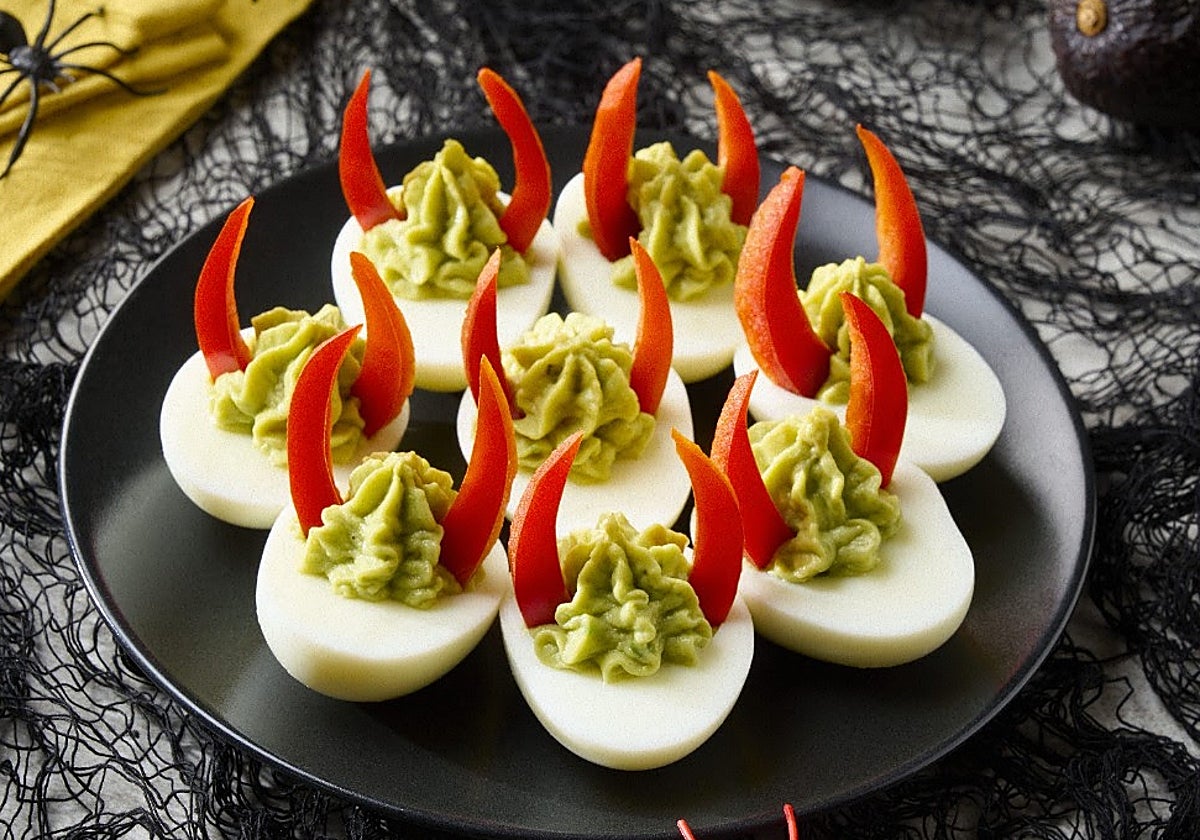 El emplatado es tan espectacular como digno de "dar miedo".