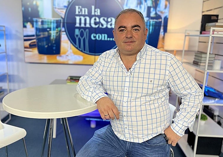 Miguel Diego, en las instalaciones de El Diario Montañés.