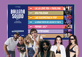 El primer Ballena Sound trae a Santander a La La Love You, Marlena y el musical de Las Guerreras K-Pop