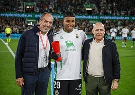 Sebastián Ceria, Jeremy y Manolo Higuera.