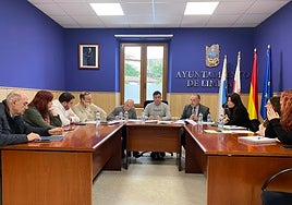 Imagen de archivo del pleno de Limpias.