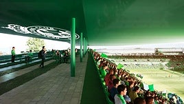 Una de las inforgrafías del plan director para unos nuevos Campos de Sport.