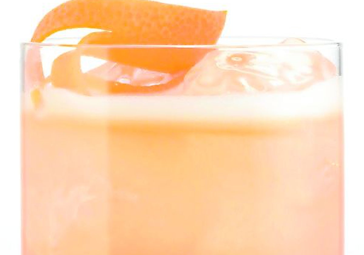 Scottish cooler, listo para su degustación.