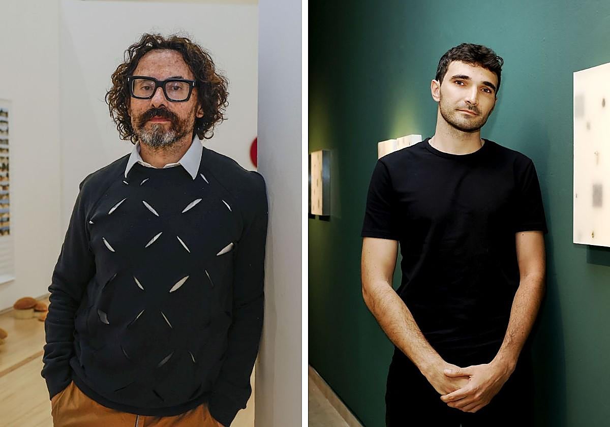 Raul Hevia y Manuel Minch en los encuentros del MAS