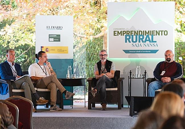 Ángel Herrero, Chema Mier, Jon Palazuelos y Juan José Briz.