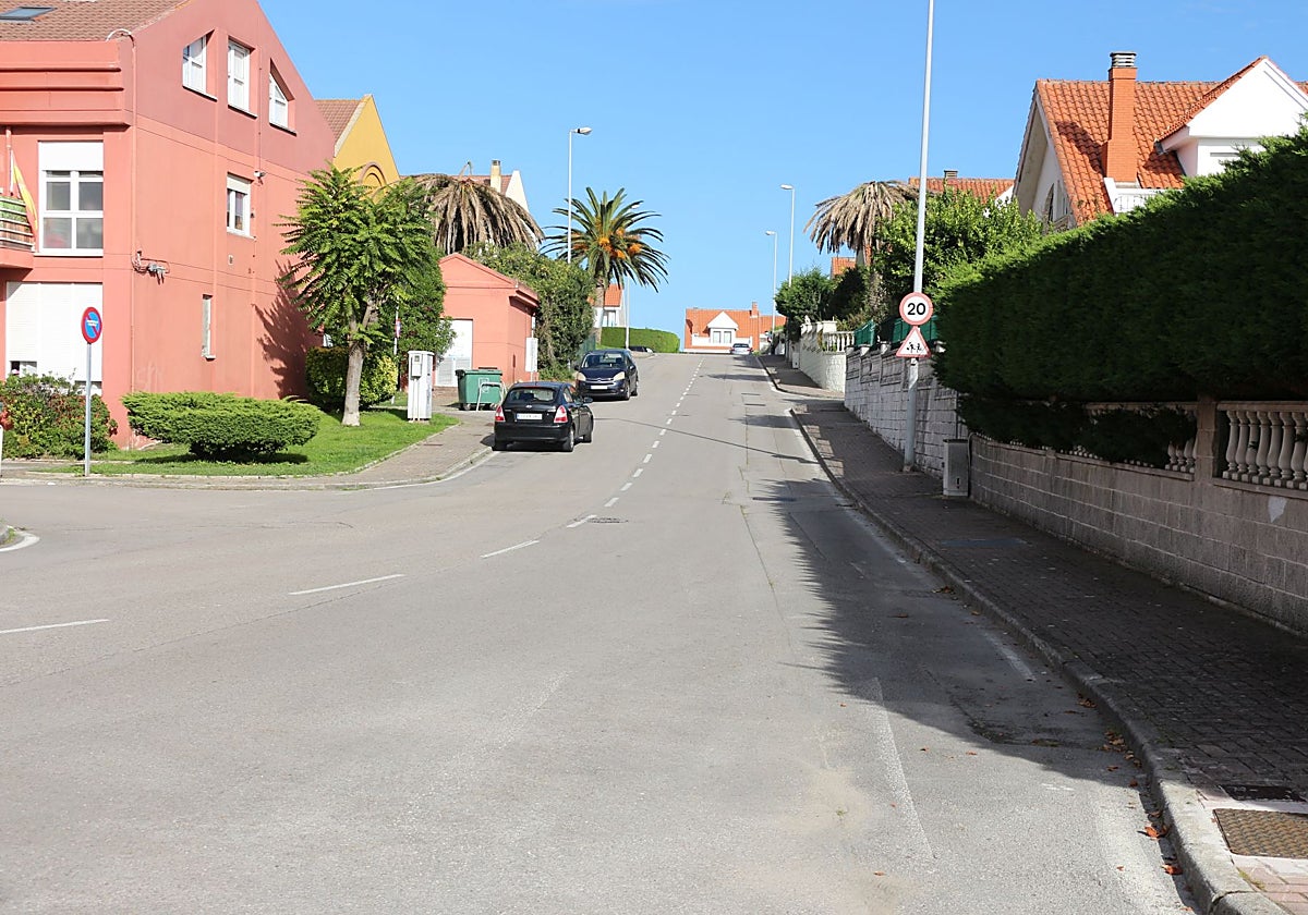 Zona de Bezana en la que se va a actuar.