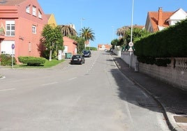 Zona de Bezana en la que se va a actuar.