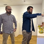 Imagen - Rómulo Martí y Javier Sazatormil ejercen de comisarios de la muestra que se puede visitar de lunes a viernes, de 9.00 a 21.00 horas