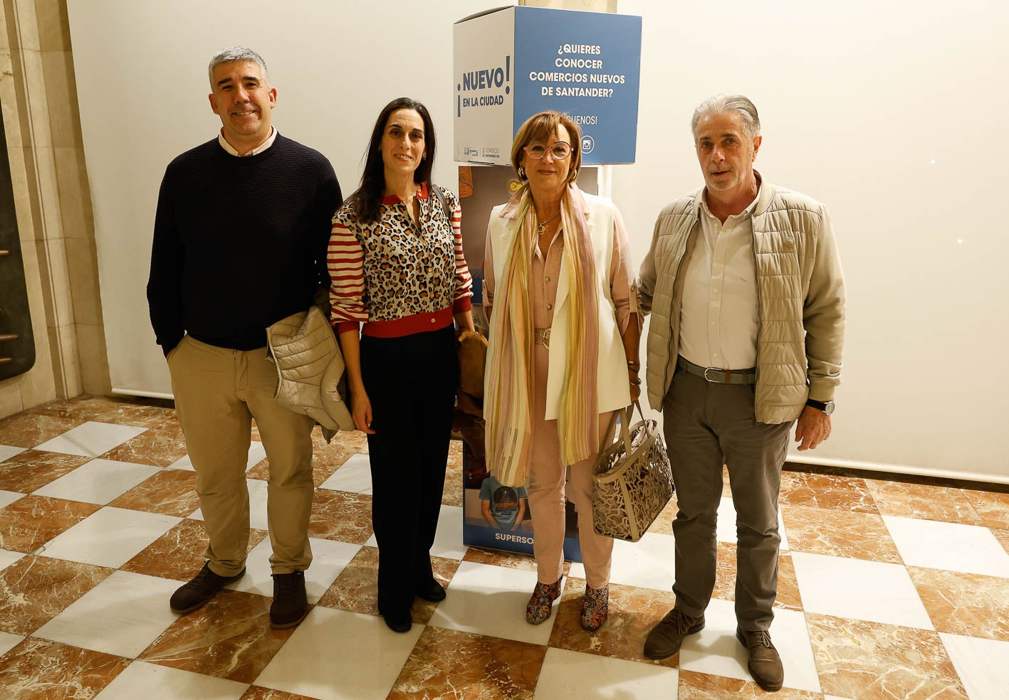 Ricardo Beitia, Maura Paino, Yolanda Celis y Fidel Gómez. 