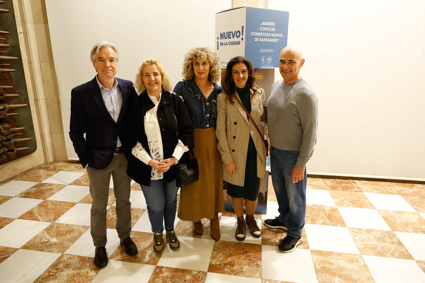 David Alameda, Marta Gómez, Rocío Callejo, Lola Ruiz y Miguel Soberón. 