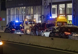 El alcance se ha saldado solo con daños materiales.