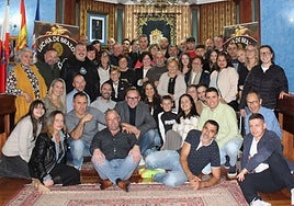 Homenaje a Camilo Vega en el salón de plenos del Ayuntamiento de Reinosa.