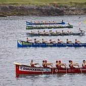 Campeonato de España de traineras en Castro Urdiales.
