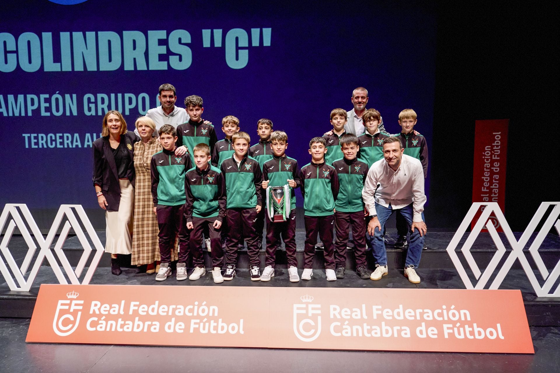 El EMF Colindres «C», de Tercera Alevín, campeón del Grupo G