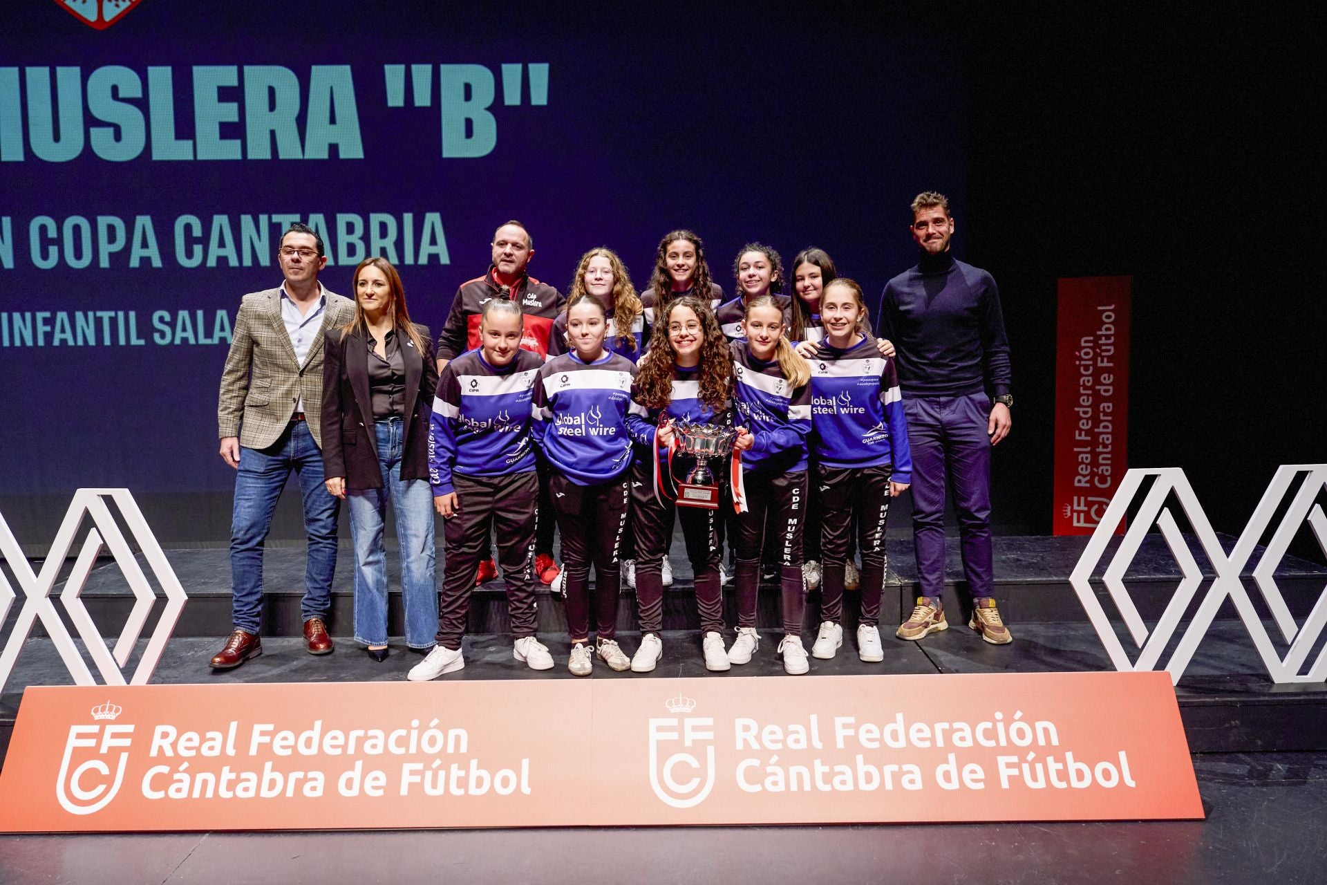 El CFE Muslera «B», Campeón Copa Cantabria Infantil sala