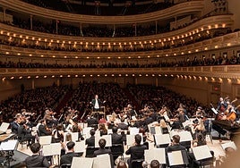 Imagen del concierto, dirigido por Andrés Orozco-Estrada, celebrado el jueves en Stern Auditorium / Perelman Stage del Carnegie Hall.