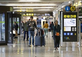 La terminal, en una imagen de las pasadas Navidades.