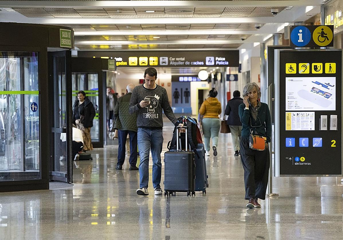 La terminal, en una imagen de las pasadas Navidades.
