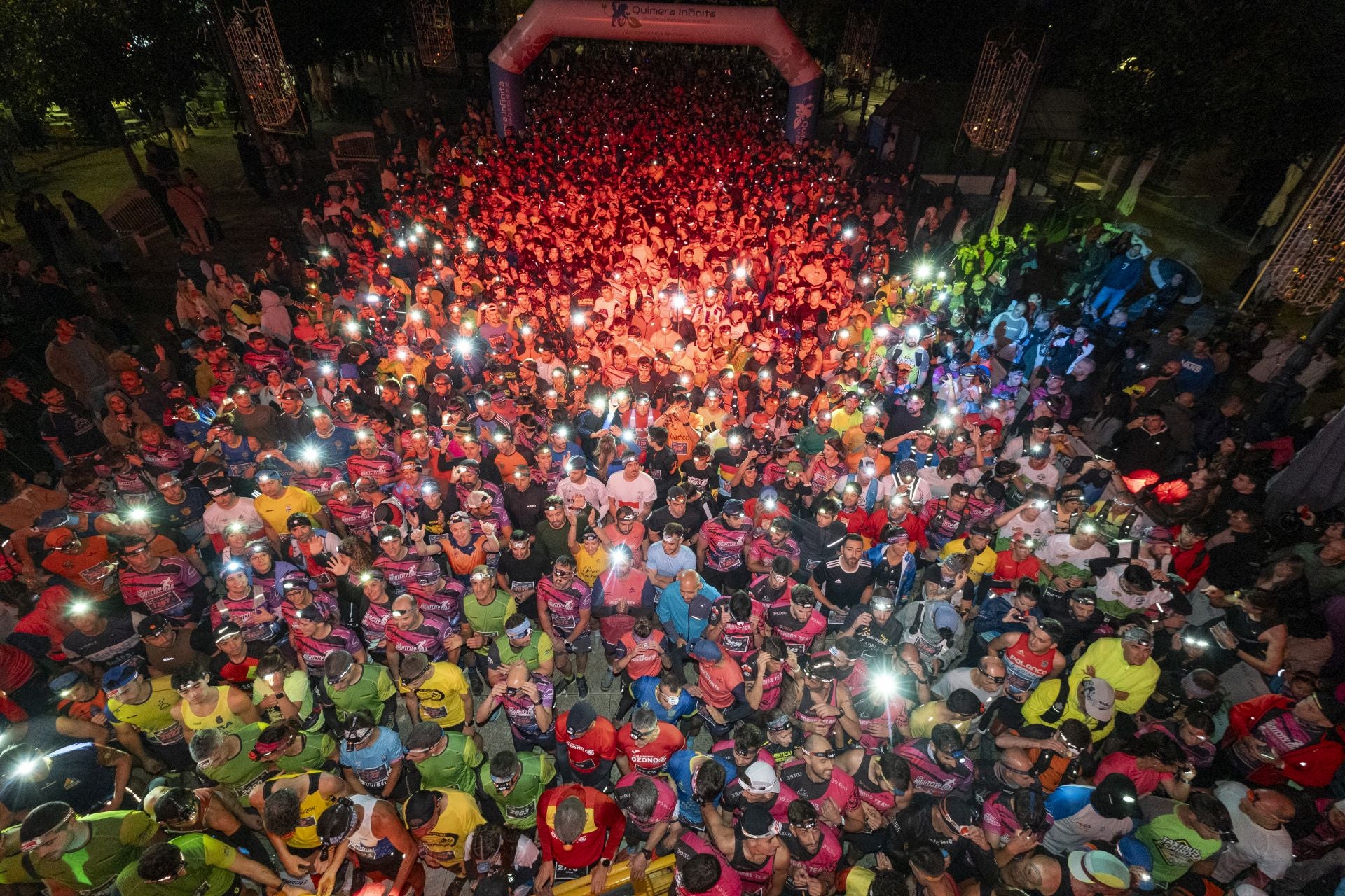 El Night City Trail, en imágenes