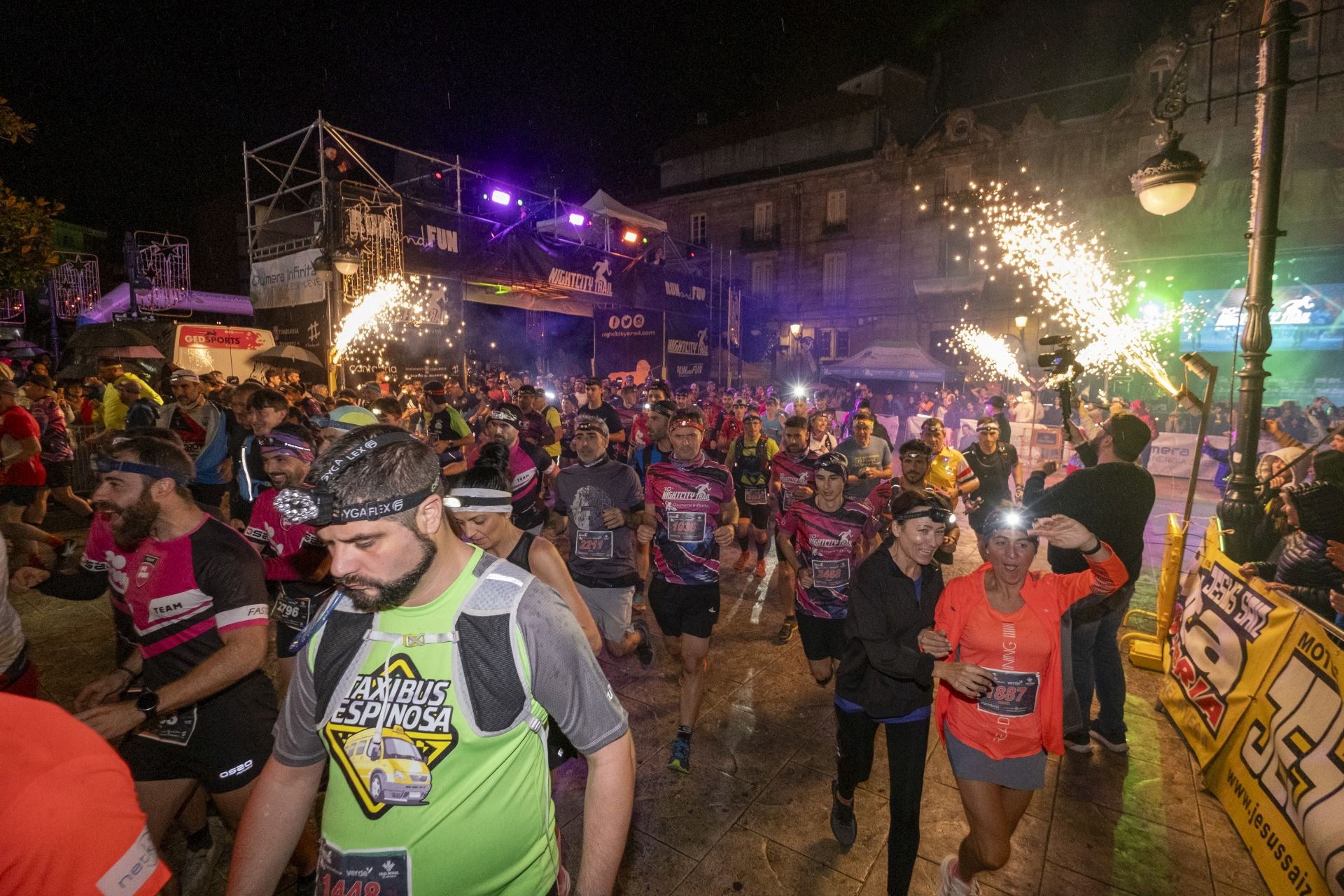 El Night City Trail, en imágenes