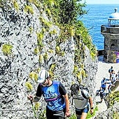 Faro del caballo de Santoña.