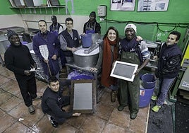 Participantes en el Proyecto Dinamo de la Asociación Ciudadana Cántabra Antisida (Accas).