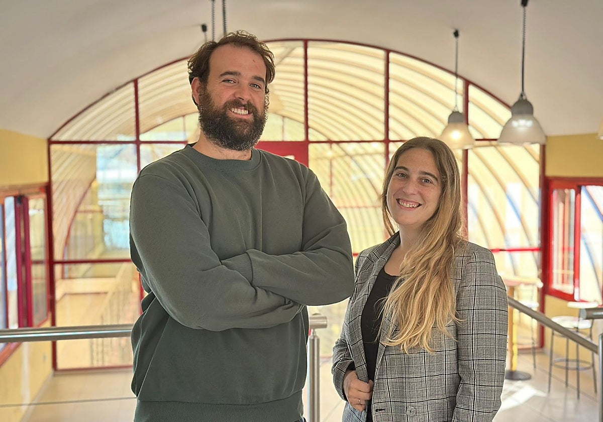 César de la Torre y Helena Calva, responsables de Panssari.