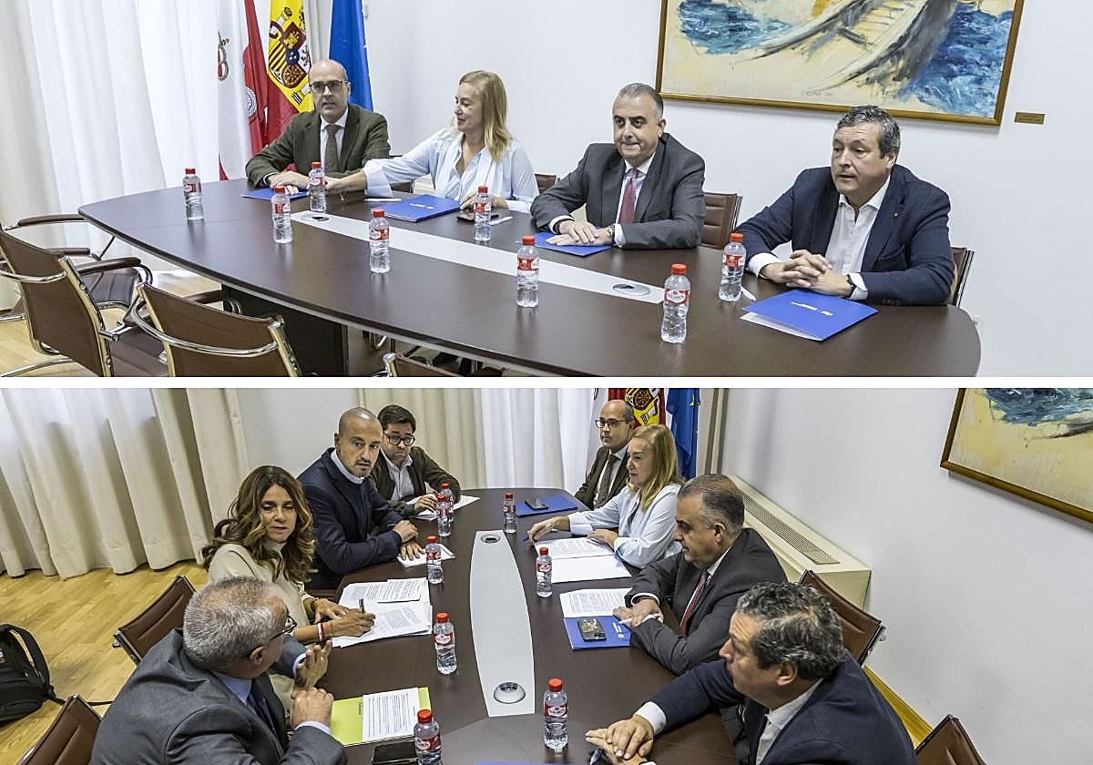 Del plantón a la reunión: El PP había convocado la reunión a las once de la mañana a sabiendas de que el PRC no acudiría porque había puesto como condición para volver a sentarse con el partido del Gobierno que este diera antes una respuesta escrita a sus seis condiciones previas. Los populares se hicieron la foto solos y, cuando ya se iban a levantar, los regionalistas aparecieron. El encuentro duró 20 minutos y acabó de la misma forma que los dos –informalmente, hubo otro más– anteriores: sin acuerdo