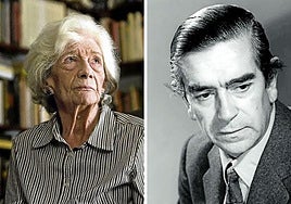 Ana María Matute e Ignacio Aldecoa