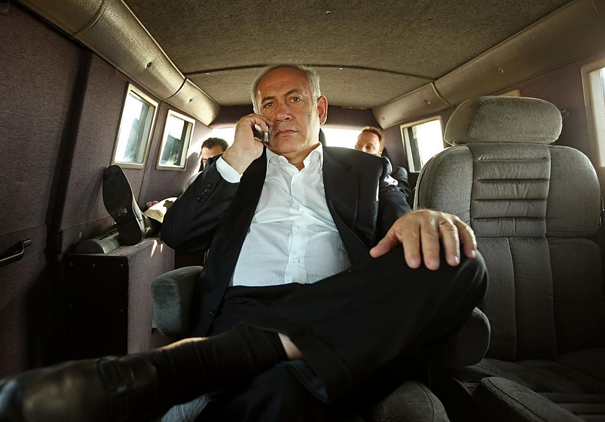 Benjamin Netanyahu en el documental.