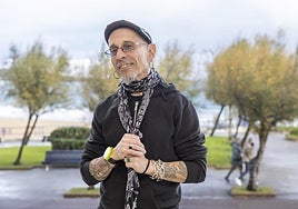 Fito Cabrales en Santander, horas antes de iniciar su nueva gira 'Aullidos Tour' con entradas agotadas las dos noches.