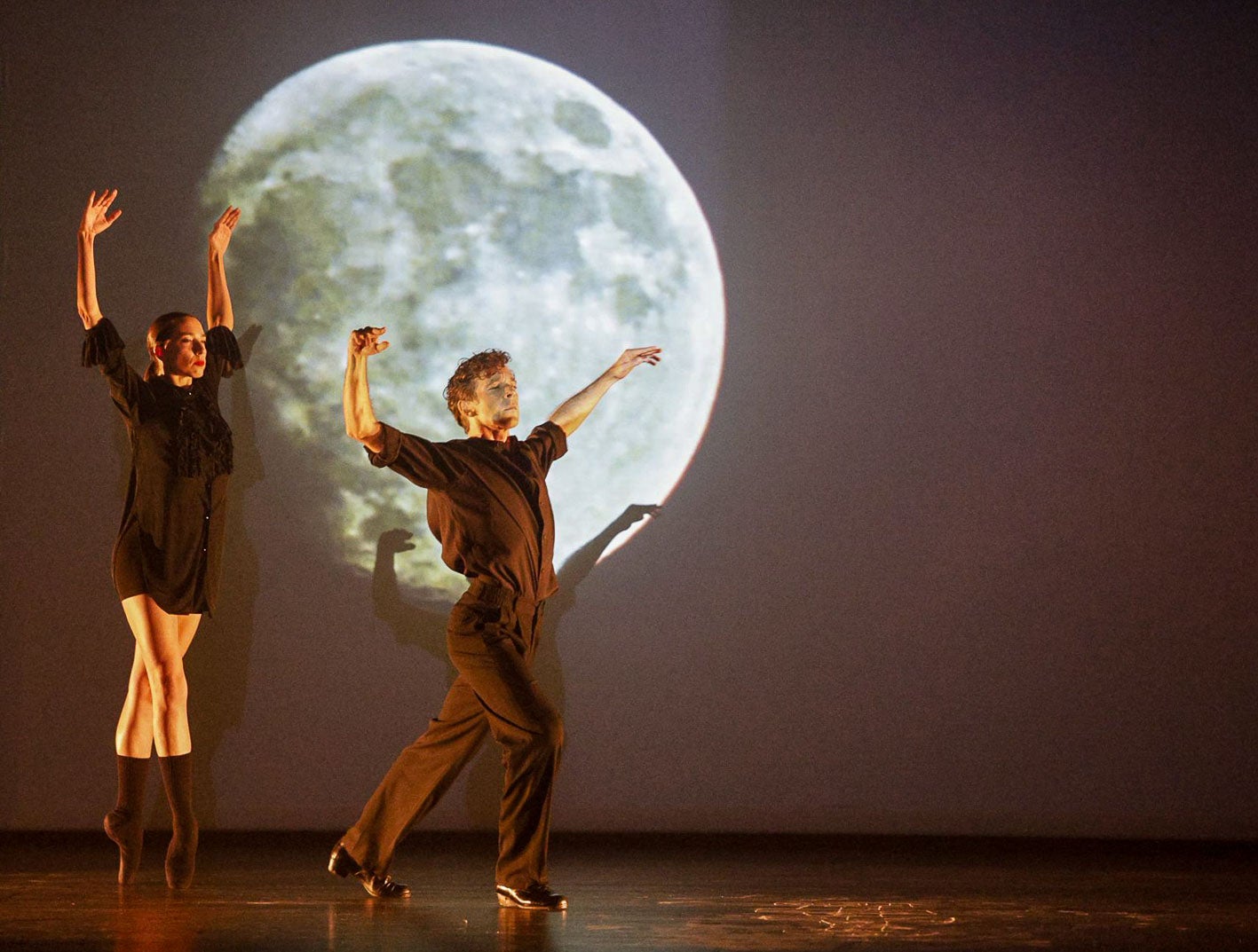 Juan Manuel Benitez y Mar Aguiló durante unas de las actuaciones.
