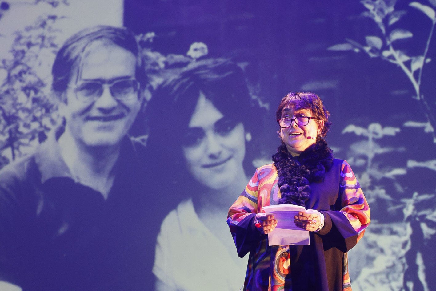 Verónica López Aranda, hija de Ricardo López Aranda, hizo entrega del premio con el nombre de su padre.