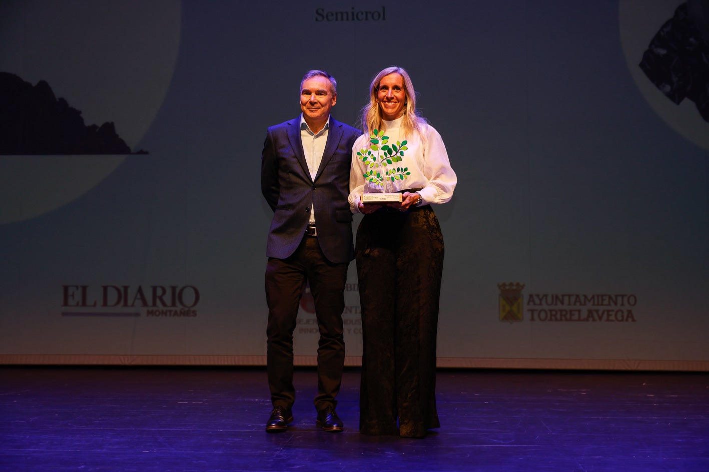 Alberto Santamaría y Natalia Alciturri.