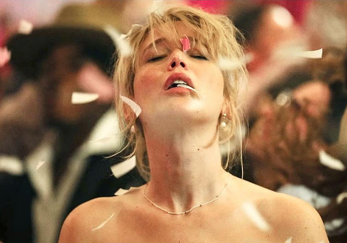 Jennifer Lawrence, desatada en 'Die My Love'.