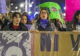 La manifestación del 25N, en imágenes