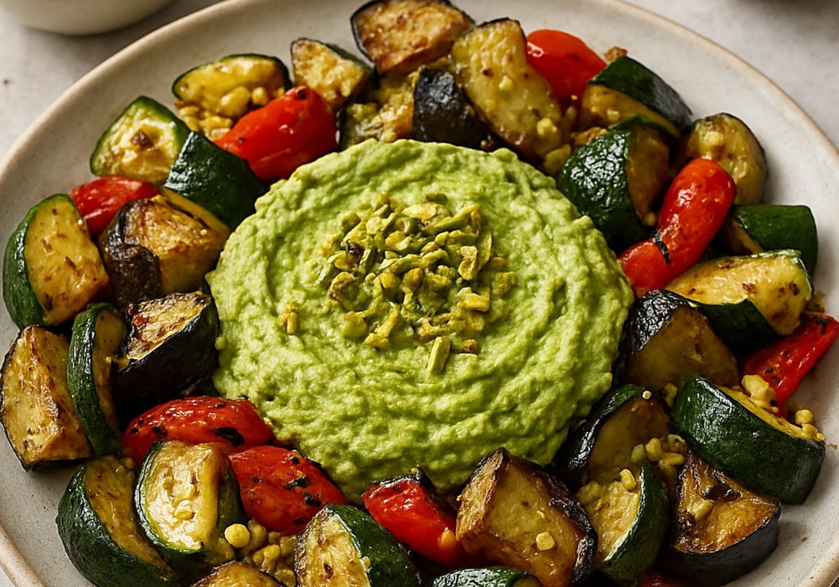 Presentación del plato.