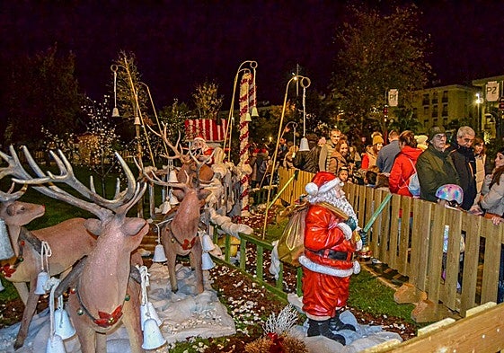 Una de las muchas atracciones de que disfrutarán los vecinos y visitantes de Noja.