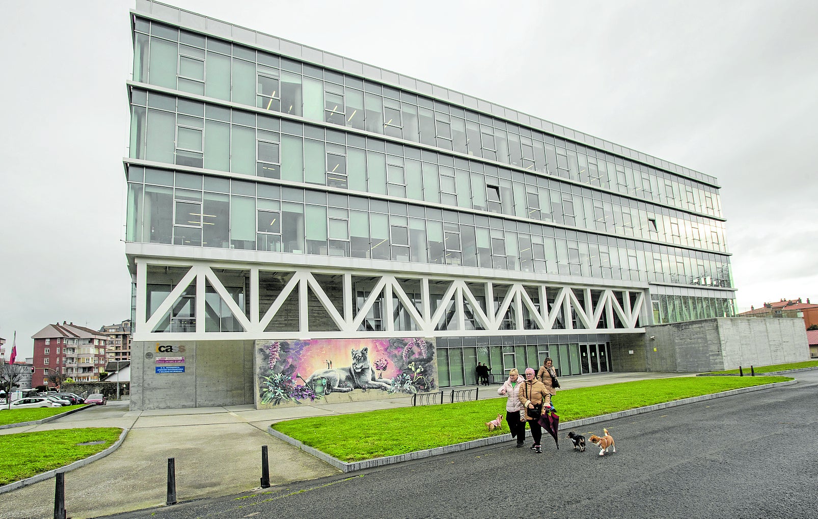 Sede del Instituto Cántabro de Servicios Sociales (Icass), en el Paseo de Altamira de Santander.