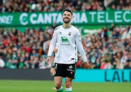 Andrés Martín, este domingo en los Campos de Sport de El Sardinero.