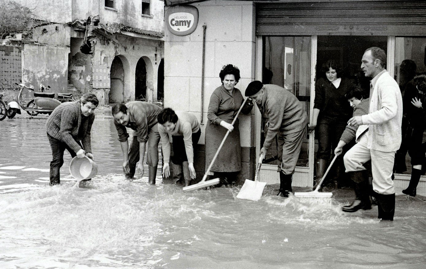 Inundación en Valencia.