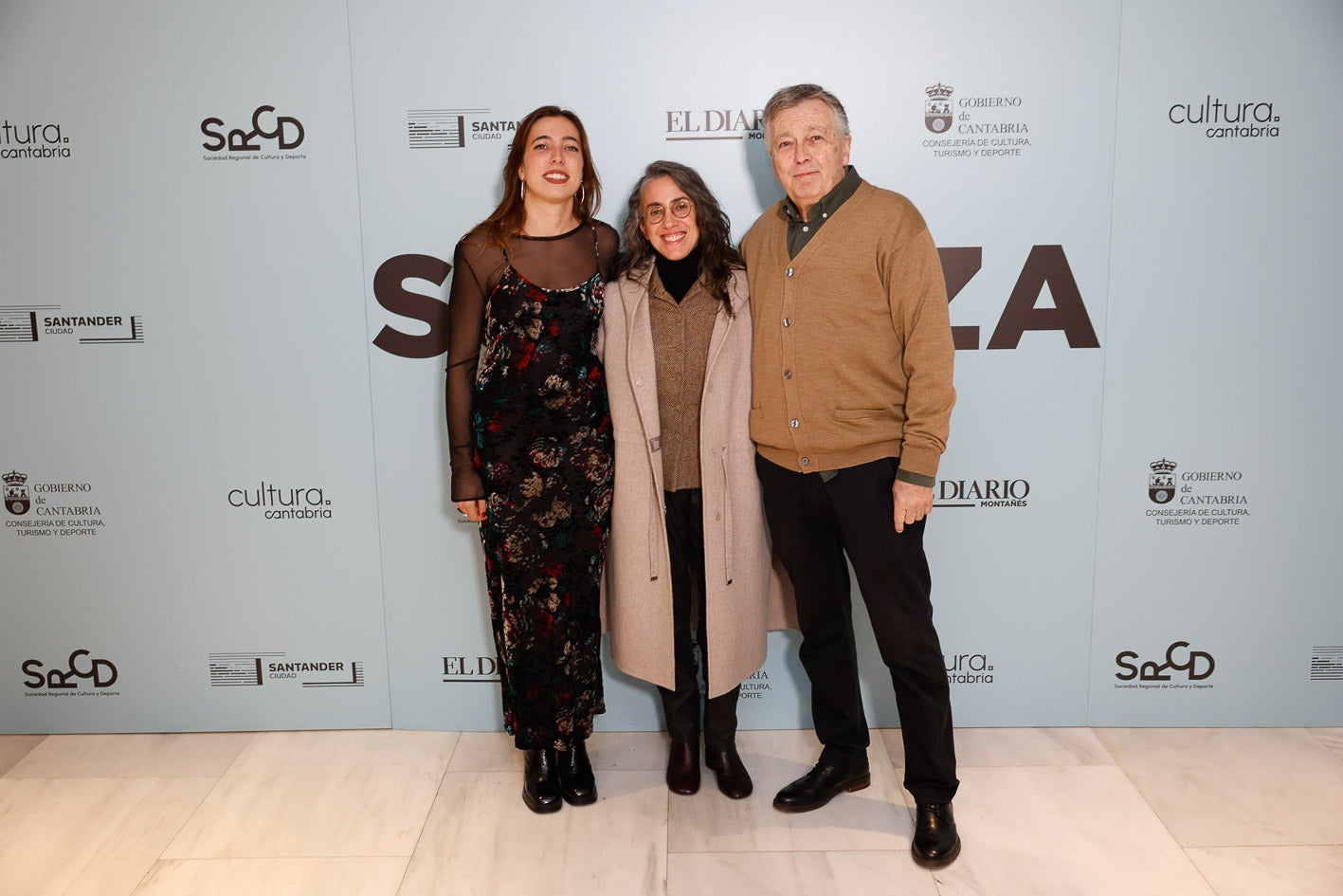 Marina Iñesta Moreno, Vicky Uslé y Juan Riancho.