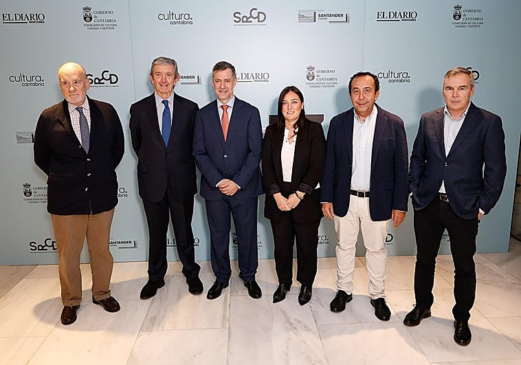 Mariano Linares, Luis Revenga, Luis Martínez, Noemí Méndez, Carlos Rodríguez y Alberto Santamaría.